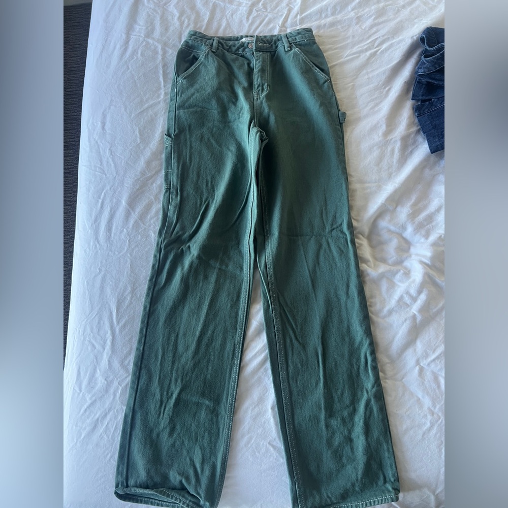 PacSun Women's Green Boyfriend Jeans